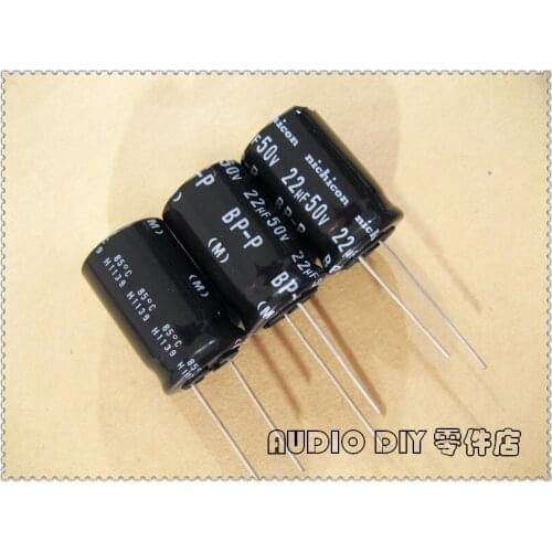 2PCS/10PCS Nichicon BP-P (DB) 22uF 50V 50v22uf audio non-polar electrolytic capacitor 16*25