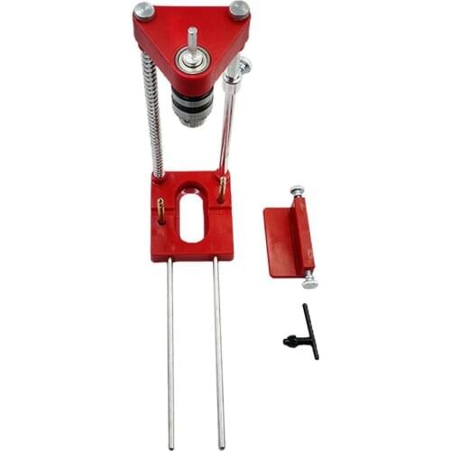 New Woodworking Drill Locator Convenient Labor Saving Alloy Steel Woodworking Drilling Template Guide Tool For Home