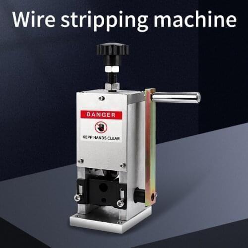 New Cable Wire Stripper Stripping Hand Tool Copper Stripping Machine For 1.5-25mm Strip Scrap Copper Wire