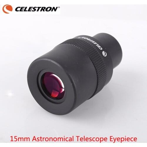 Celestron 15mm Astronomical Telescope Eyepiece 52 Degrees Wide Angele Spotting Eyepiece Astronomy Telescope Accessories 1.25"