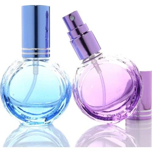 Wholesale 10ml Spray Fine Mist Glass Bottles With Sprayer & Colorful Spray Glass Perfume Bottle