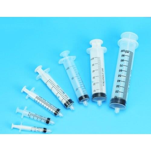 Plastic Reusable Hydroponics Nutrient Sterile Health Measuring Syringe Tools Cat Feeding Acc 5ml/10ml/20ml/30ml/60ml/100ml