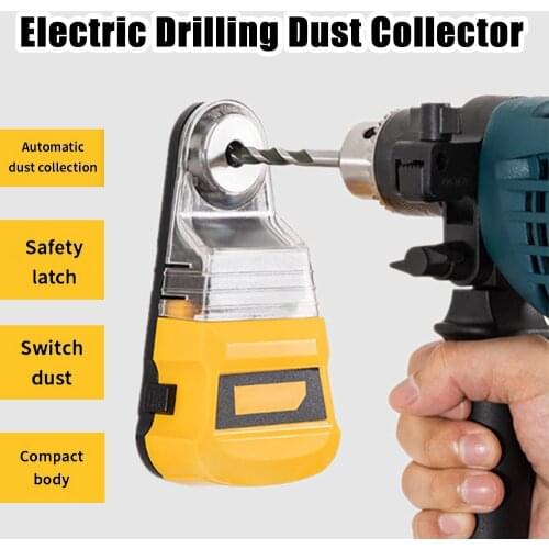 Dust Box Collector Electric Screwdriver Hammer Drill Dust Collector Removal Universal Cordless Dust-Free Drilling Tool