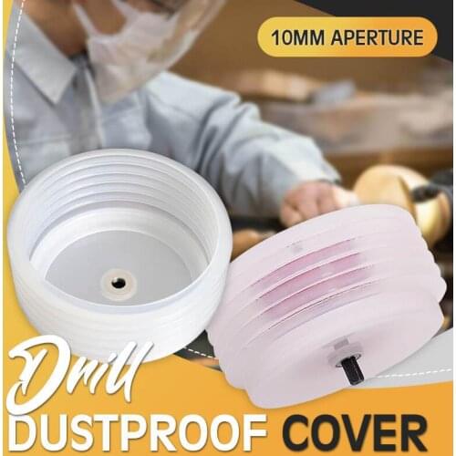 Hole Saw Dust Cover For Downlight Spotlight Drill Dust Collector Electric Hammer Drill Tool Accessories Dustproof Device Retail