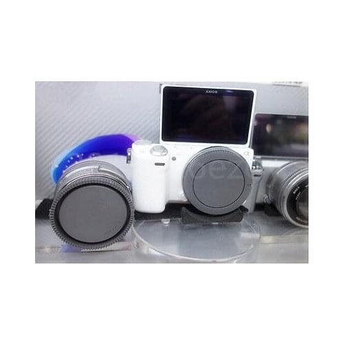 Camera Rear Lens Cap Cover+Camera Body Cap for Sony NEX-3/C3/5/5N/6/7/5T A7 A7 I A7r A5100 A7s A5000 a5100 A6000 a6300 a6500