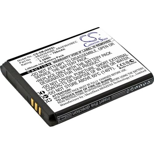 Cameron Sino Mobile SmartPhone Replacement Li-ion Battery 700mAh For AB483640BE Mobiado B3210 Corby TXT, Cor Free Tools