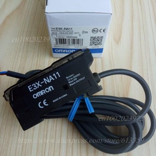 10PCS E3X-NA11 NPN Omron New Optical Fiber Amplifier Sensor Photoelectric Sensor High Quality