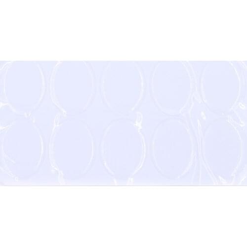 50Pcs Clear Oval Epoxy Resin Stickers 3D For Domes Cabochons High transparency Jewelry DIY Findings 4x3cm(1-5/8"x1-1/8")