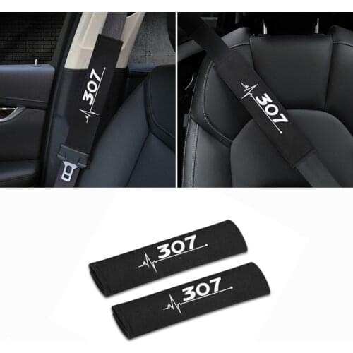 Car Styling Protect Shoulders Pads Case For Peugeot 307 308 accessories