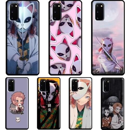 Kimetsu No Yaiba Sabito Anime Case For Samsung Galaxy S10 S9 S8 Note 10 Plus Note 20 Ultra S20 FE S21 Ultra Phone Cover