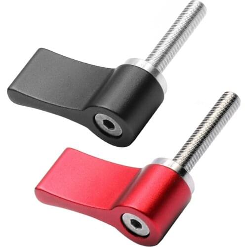 CNC Aluminum M4x20 Adjustable Hand Screw Tight Lock Screws for DSRL Camera SLR Accessories