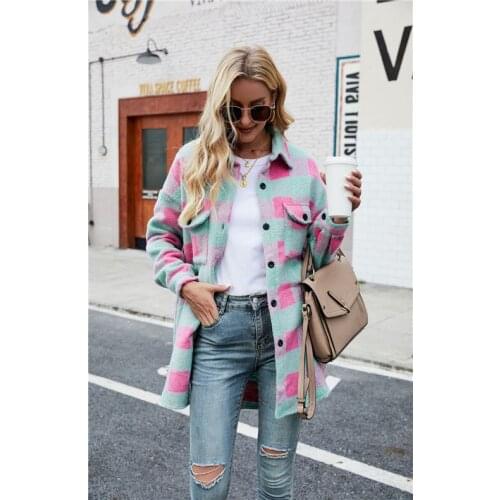 Женские пальто оверсайз Conncozy China At AliExpress