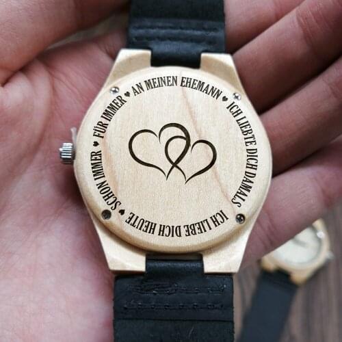 Wooden watch Watches design 6