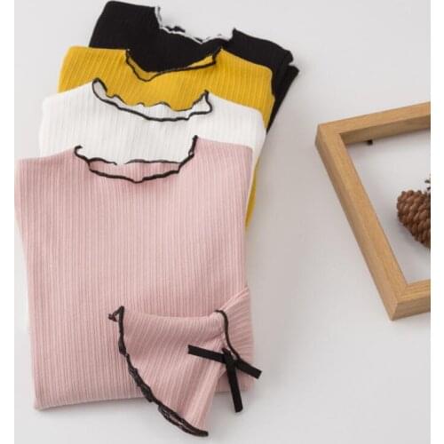 3-12 Y 2018 Fall Winter Cotton Long Sleeve Shirt for Children Baby Toddler Girls Tops And Blouses School Girl Blouse Kids JW3933