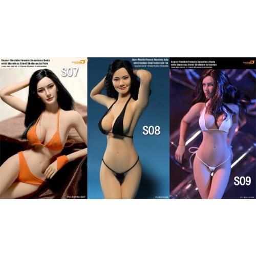 28cm 1/6 scale figure doll Beautiful bikini woman model toy Super Flexible Seamless Body with Stainless Steel Skeleton