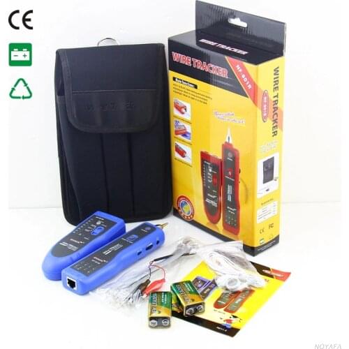 NF-801B UTP STP Cable Fault Locator RJ45 RJ11 Network LAN Cable Wire Tracker Tester