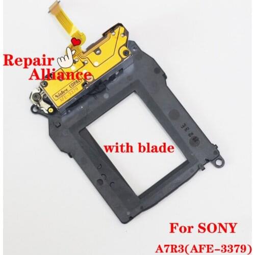 New shutter group shutter blade assembly repair parts For Sony A7R III ILCE-7RM3 A7R3 camera(AFE-3379)