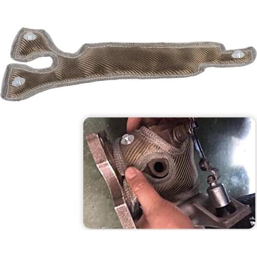 Lava Titamium Turbo Blanket Heat Shield Wrap For 2016+ Honda Civic 1.5T Stainless Steel Mesh