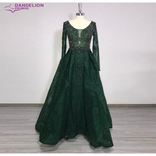 Luxury A-Line Evening Dresses For Women 2021 Elegant Beading Sexy Formal Party Gowns