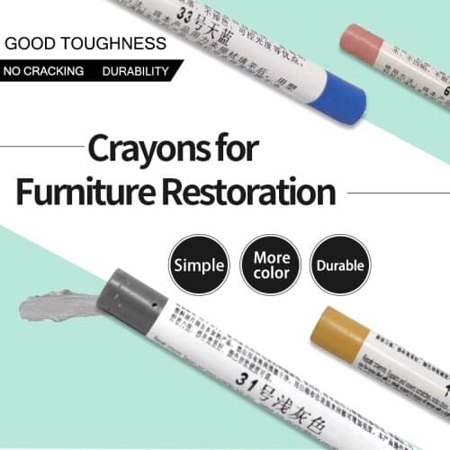 Scratch Repair pen Wax Wooden Furniture Floor Repair Pens Damaged Scratch Repair Crayons Repair Materials Free Shipping