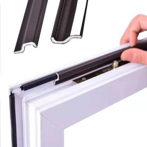 Self Adhesive Door Window Sealing Strip Soundproof acoustic foam seal tape Weather Stripping gap Filler Window Seal Strip