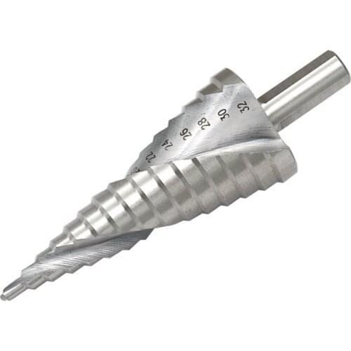 Hexagon Screw Drill HSS Power Tools Woodworking Silver 1pcs/3pcs Triangular Shank 4-12 /4-32/4-20mm Spiral Grooved