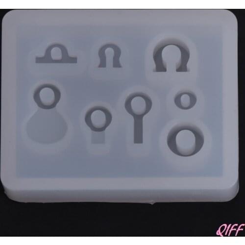 Silicone Mold Ball Rings Epoxy Resin DIY Jewelry Making Crafts Cake Decorations