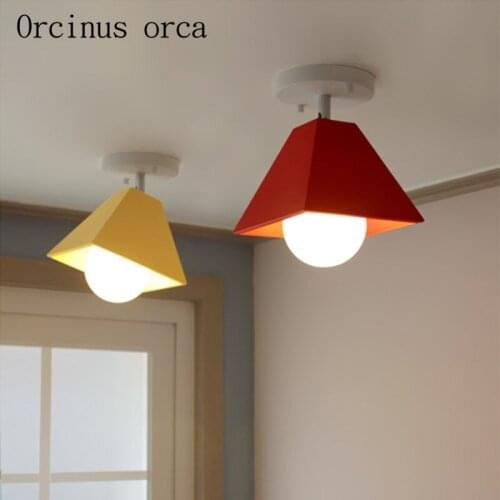 Modern simple LED ceiling lamp creative fashion restaurant lamp lamp corridor lamp