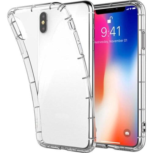 Ultra Thin Clear Case for IPhone 11 12 Pro Max XS Max XR X for IPhone 5 6 6s 7 8 SE Silicone Phone Case IPhone Silicone Case