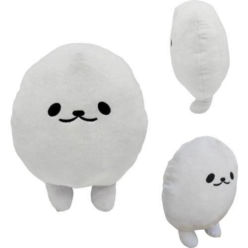 1PC 20cm Kawaii Plush Toys Flattened Glutinous Rice Balls Home Decor Childrens Gifts Cute Funny Soft Stuffed Dolls