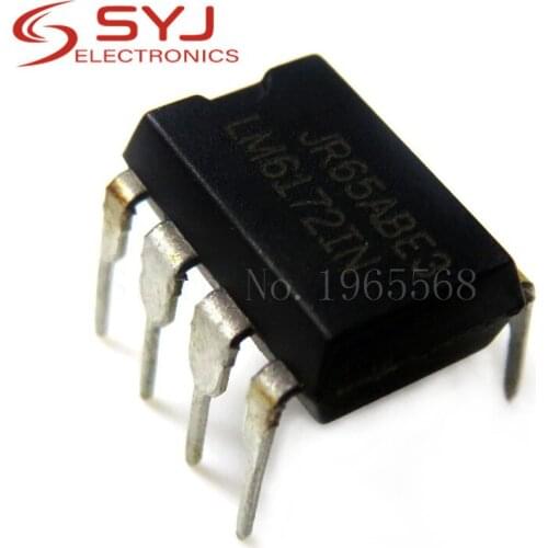 1pcs/lot LM6172IN LM6172 DIP-8 new original In Stock
