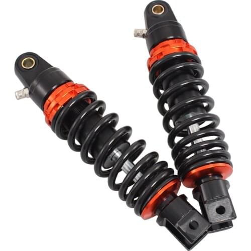 2PCS 235mm Adjustable Air Shock Absorber Damper Motorcycle Rear Suspension Universal For Harley Honda ATV Quad Dirt Bike Yamaha