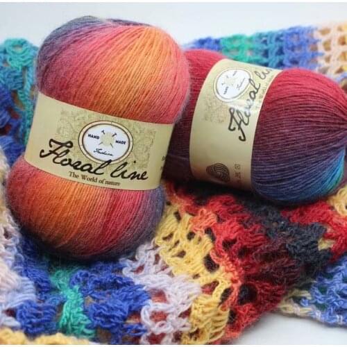 3 Pcs / Lot 100% wool yarn hand knitting cashmere baby Kids scarves socks soft thick yarn for knitting threads hand knit