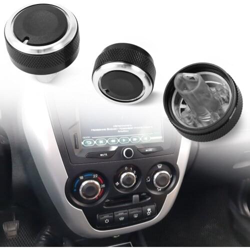 3PCS Air Conditioning Knob Car Air Conditioning Heat Control Switch Knob For Lada Granta AC Knob auto accessories