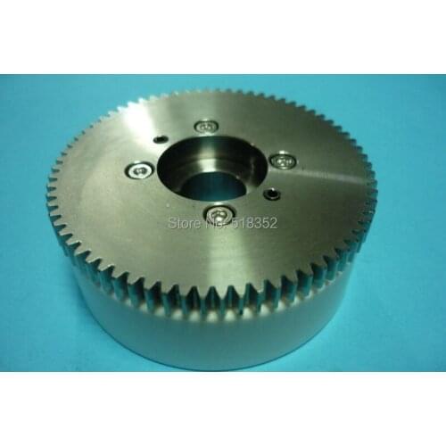 3052991 (3052771) S415 Assembly Set White Ceramic Sodick Main Roller B with Gear, Sodick SSG WEDM-LS Wire Cutting Wear Parts