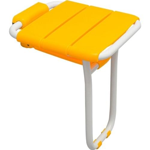 Safe stable toilet shower chair folding thickened bathing aids for the elderly anti-skid wall hanging shoes chaning stool