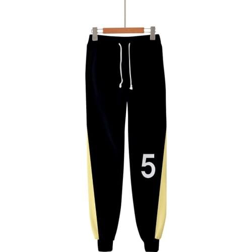 Anime Haikyuu Fukurodani Academy 3D Joggers Pants Men/Women Casual Trousers Hip Hop Sweatpants Bokuto Koutarou Cosplay Costumes