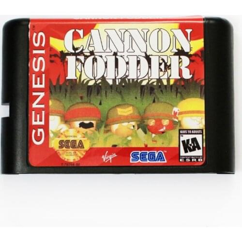 Cannon Fooder 16 bit MD Game Card For Sega Mega Drive For SEGA Genesis