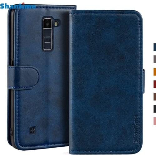 Case For LG K10 Case Magnetic Wallet Leather Cover For LG K10 2016 Stand Coque Phone Cases