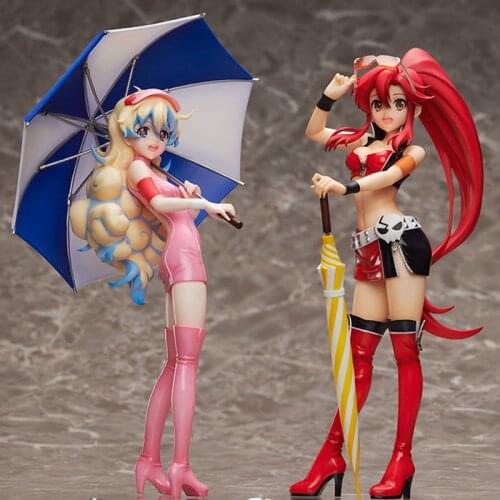 Judai Original Hobby Max Tengen Toppa Gurren Lagann Yoko Littner Yomako Nia Teppelin Race Queen Ver PVC Action Figure Model Toys