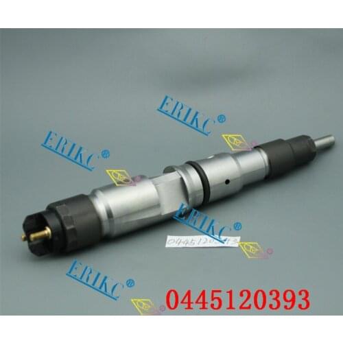 ERIKC 0 445 120 393 Common Rail Diesel Injector Assy 0445120393 00986AD1014 Oil Fuel Pump Injection 0445 120 393 for FAW Engine