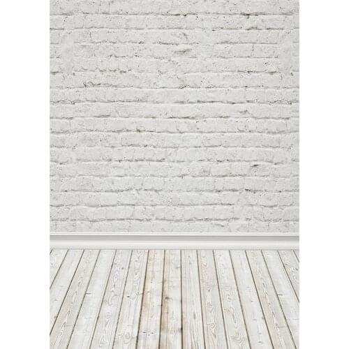 Photographic Background Brick Wall Wooden Plank Customized Backdrop for Children Baby Portrait Pets Toy Photobooth Fond Photo