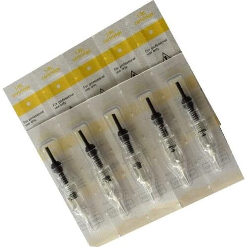 Tattoo Cartridge Needles R RS F RM SF Sterile Permanent Makeup Eyebrow Lip Eyeliner Microblading Needle Tips Disposable Supplies