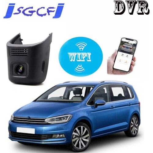 Special Car Road Record WiFi DVR Dash Camera Driving Video Recorder HD Night Vision For Volkswagen Passat Touran Taigun