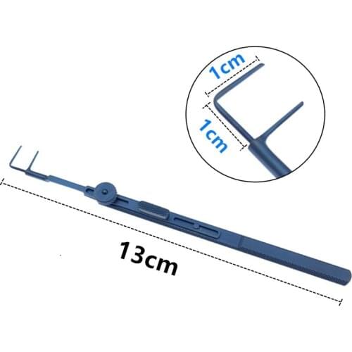 Titanium Strabismus hook 150mm Veterinary Ophthalmic Surgical Instruments