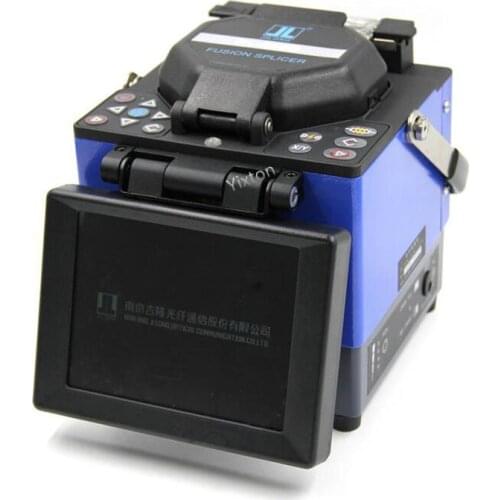 Jilong KL-280 Fiber Optic Fusion Splicing Machine KL-280 LCD Screen Flex Cable core alignment optical fusion splicer Free Ship