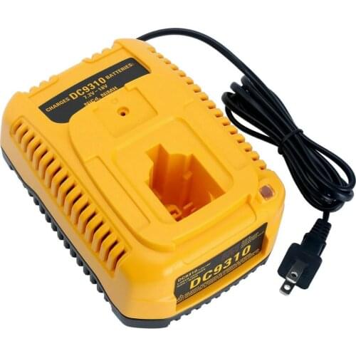 EU Plug For Dewalt Battery Charger DC9310 7.2V-18V Nicad & Nimh Battery DW9057 DC9071 DC9091 DC9096 Batteia Charger