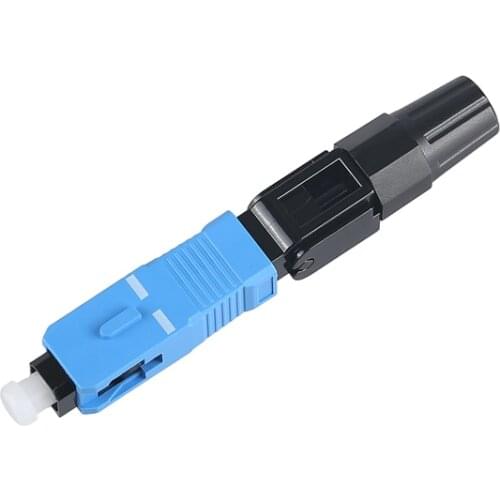 100pcs Embedded SC cold connector optical fiber connector skin cable SC fast connector cold connector 1 order