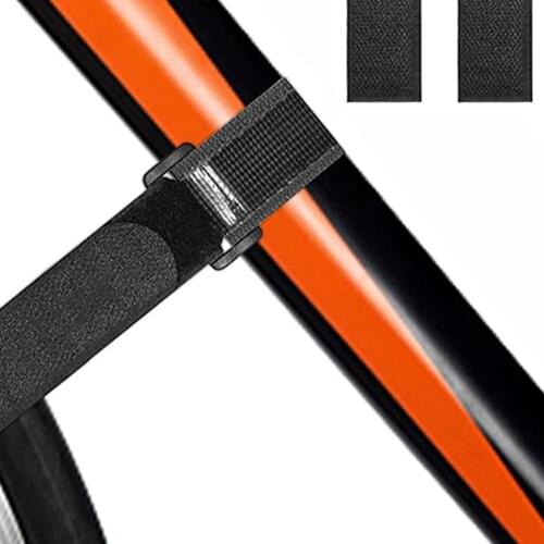 4Pcs Bike Wheel Fixing Belts Reusable Fastening Straps Fixing Straps Anti-skid Multi-purpose Bicycle Fixed Belt For Fix Tires