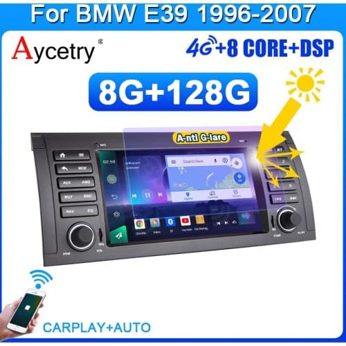 CAR RADIO 1 Din Android 10 Multimedia DVD player autoradio for BMW 5 E39 E53 X5 1995-2006 auto Audio Navigation GPS stereo
